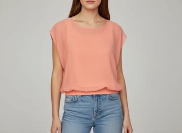 apricot bluzki: Bluzka damska, rozmiar S — 6