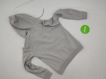 bluza leniwiec: H&M Basic, Bluza z kapturem damska, rozmiar XS — 3