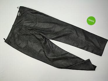 jeans balloon: Spodnie materiałowe damskie, rozmiar XL — 3