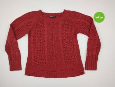 czerwona bluza pull bear: Internacionale, Sweter damski, rozmiar S — 2