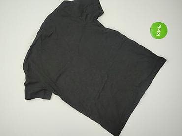 czarne dresy: Bershka, Koszulka dla mężczyzn, rozmiar L — 3