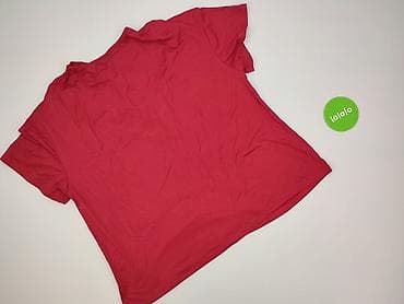 czerwone bluzki koszulowe: T-shirt damski, rozmiar 2XL — 3