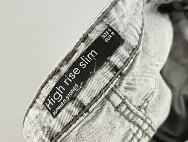 woskowane jeansy z wysokim stanem: Jeansy damskie, rozmiar M — 4