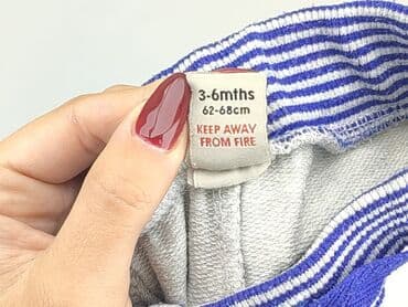 biale spodnie woskowane: Sweatpants, 3-6 months, condition - Very good — 4