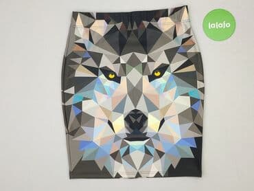 czarne spódniczka plisowane: Spódnica damska, L — 3