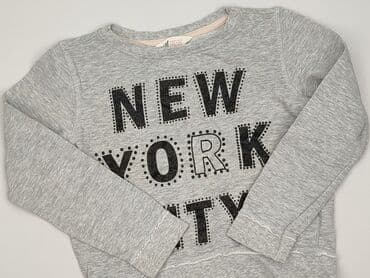 koszulka na 4 urodziny: Sweatshirt, H&M, 10 years, 134-140 cm, condition - Very good — 1