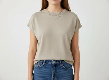bluzka h m basic: H&M, Top damski, rozmiar XS — 8