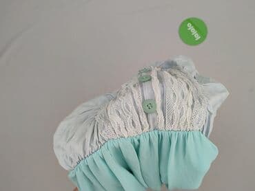 sukienki błękitna na wesele rękawek: Sukienka damska, rozmiar S — 4