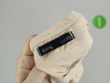 sinsay biale koszulki: Sinsay, Bluzka damska, rozmiar XS — 4