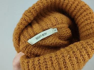 beżowy sweter: Golf damski, rozmiar XS — 4