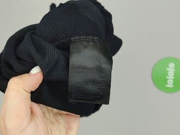 czarne t shirty w serek damskie: H&M, T-shirt damski, rozmiar S — 4