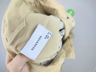 pull and bear kurtka czarna: Reserved, Trencz damski, rozmiar XS — 4