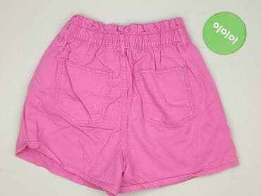 dżinsy z talią paper bag: Denim, Szorty damskie, rozmiar XS — 3