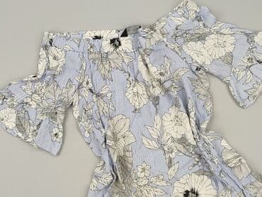 niebieska satynowa sukienka zara: F&F, Bluzka damska, rozmiar XS — 1