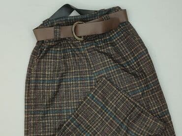 Material trousers for women, S