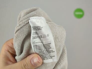 sukienka z prążkowanej dzianiny h: H&M, Golf damski, rozmiar S — 5