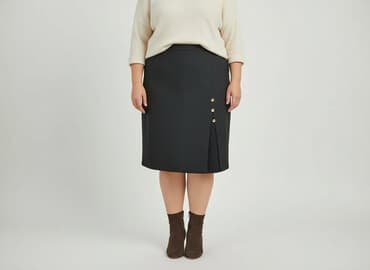 spódnice plisowane z guzikami: C&A, Spódnica damska, rozmiar 4XL — 1