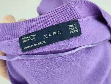 zara sweter z bufiastymi rękawami: Zara, Sweter damski, rozmiar S — 5