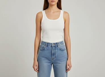 hm bluzki z krótkim rękawem: H&M L.O.G.G., Top damski, rozmiar XS — 6