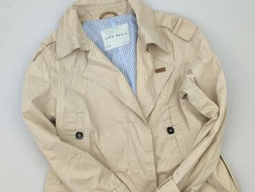 kurtka zara biala: Zara, Trencz damski, rozmiar L — 1