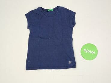 biale rajstopy niemowlece: Koszulka, Benetton, 3-4 lat, 98-104 cm, stan - Bardzo dobry — 2