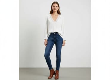 bluzka barbie h m: H&M, Bluzka damska, rozmiar L — 7