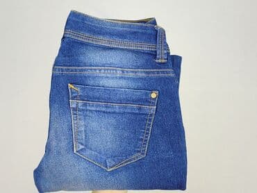 srebrne legginsy: Terranova, Jeansy damskie, XS — 5