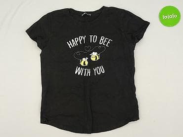 pull and bear czarna bluza: FB Sister, T-shirt damski, rozmiar M — 2