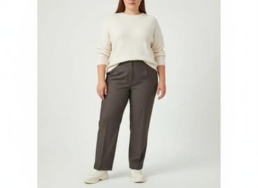 dawniej spodnie do konnej jazdy: Spodnie materiałowe damskie, rozmiar 3XL — 6