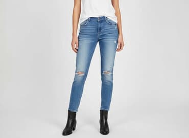 jeansy damskie rurki jasne: Asos, Jeansy damskie, rozmiar M — 7