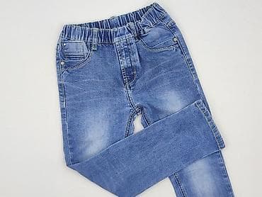 koszula patchwork: Spodnie jeansowe, Next, 8 lat, 128, stan - Idealny — 1