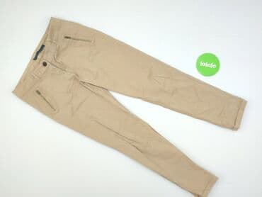 markowe dżinsy: Zara, Material trousers for women, size XS (EU 34) — 2