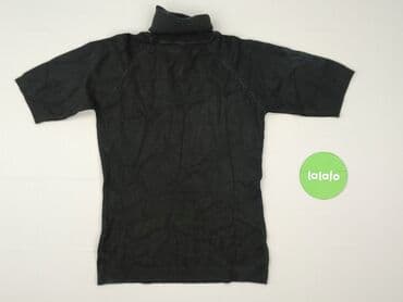 sweter z tiulowymi rękawami: Sweter damski, rozmiar S — 3