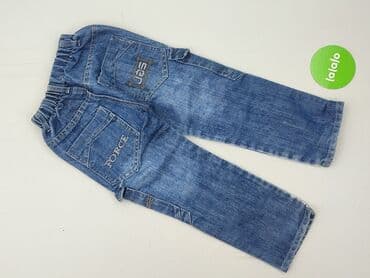 koszulki z fajnymi napisami: Spodnie jeansowe, 7 lat, 122, stan - Idealny — 3