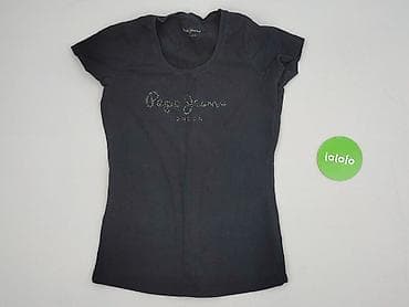 bluza z ustami: Pepe Jeans, T-shirt damski, rozmiar M — 2