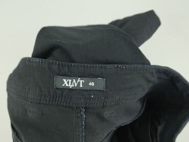 spodnie szeroki: Spodnie materiałowe damskie, rozmiar XL — 6