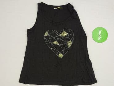 czarne t shirty damskie w serek: House, T-shirt damski, rozmiar S — 2