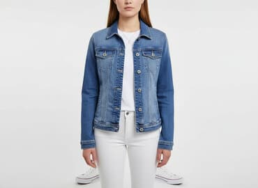 clockhouse kurtka jeansowa: CKH Clockhouse, Kurtka jeansowa damska, rozmiar S — 7