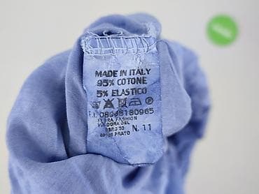 blekitny garnitur: Bluzka damska, rozmiar M — 4