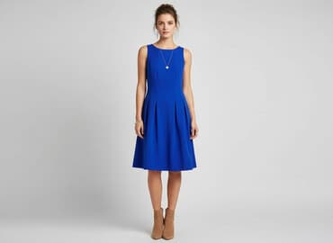 sukienki maxi na wesele niebieska: Camaïeu, Sukienka damska, rozmiar S — 7