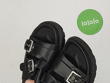 deezee sandaly czarne: Sinsay, Klapki damskie, rozmiar 38 — 6