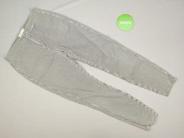 sinsay czarne spodnie z wysokim stanem: Spodnie materiałowe damskie, rozmiar S — 2