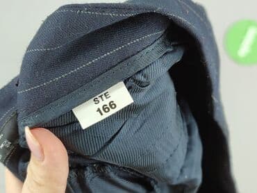 stradivarius spodnie dla wysokich: Zara, Material trousers for women, size XS (EU 34) — 4