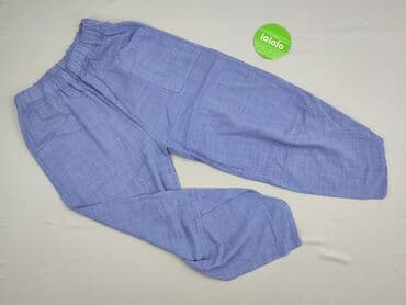 Material trousers for women, size S (EU 36) — 2