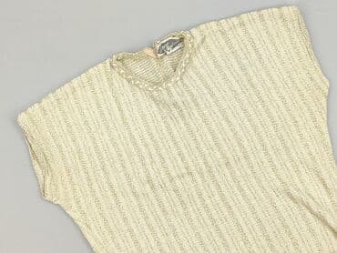 bluzka sweterkowa damska z krótkim rękawem: Top damski, rozmiar S — 2