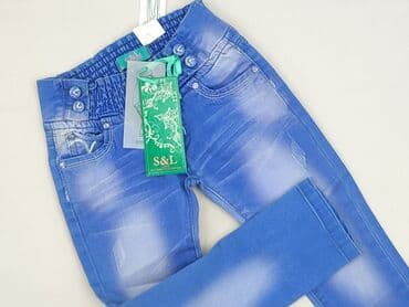 sukienki wizytowe dla nastolatek: Jeans, 3-4 years, 98/104, condition - Perfect — 1