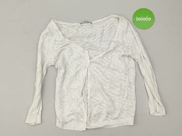 sweter z transparentnymi rękawami: Stradivarius, Kardigan damski, rozmiar M — 2