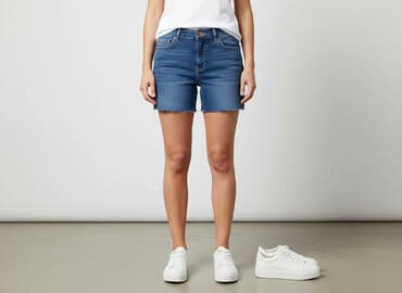 DENIM JEANS, Шорти жіночі, розмір XL