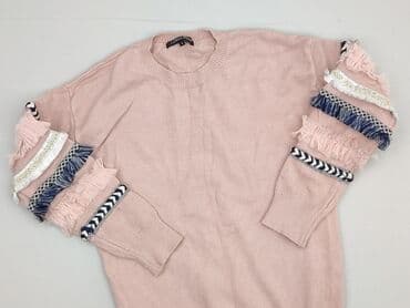 reserved top z piorami: Cameo Rose, Sweter damski, S — 1