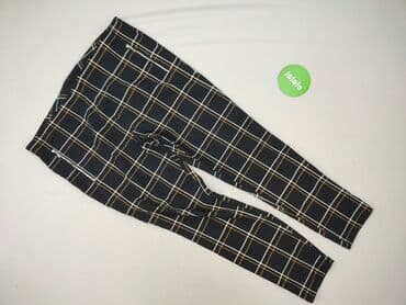 długie spodnie damskie dla wysokich: Janina, Spodnie materiałowe damskie, rozmiar 3XL — 2